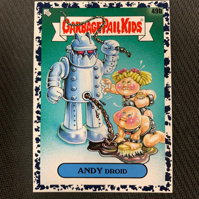 Garbage Pail Kids - 35th Anniversary 2020 - 049b - Andy Droid - Bruised Black Parallel Vintage Trading Card Singles Topps