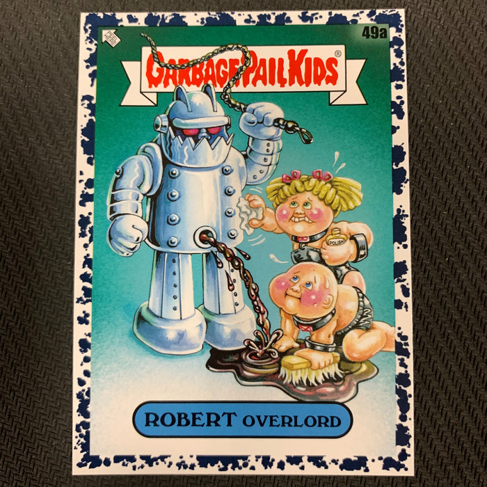 Garbage Pail Kids - 35th Anniversary 2020 - 049a - Robert Overlord - Bruised Black Parallel Vintage Trading Card Singles Topps