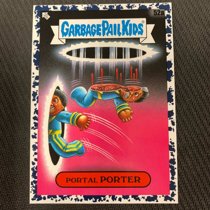 Garbage Pail Kids - 35th Anniversary 2020 - 052a - Portal Porter - Bruised Black Parallel Vintage Trading Card Singles Topps