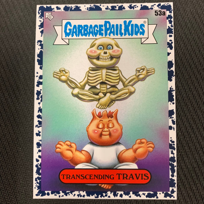 Garbage Pail Kids - 35th Anniversary 2020 - 053a - Transcending Travis - Bruised Black Parallel Vintage Trading Card Singles Topps