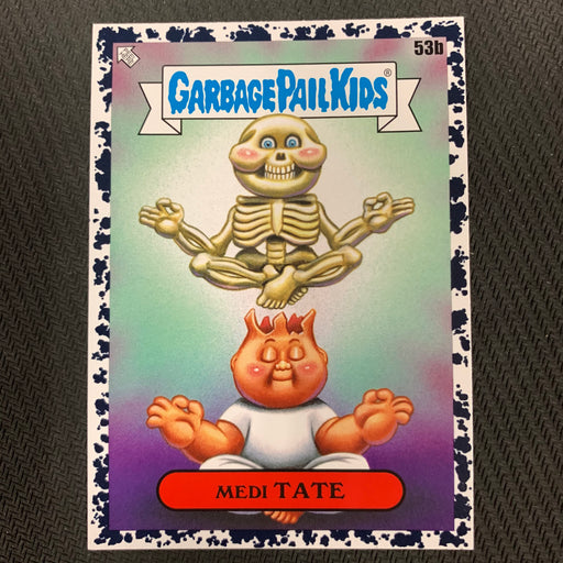 Garbage Pail Kids - 35th Anniversary 2020 - 053b - Medi Tate - Bruised Black Parallel Vintage Trading Card Singles Topps   