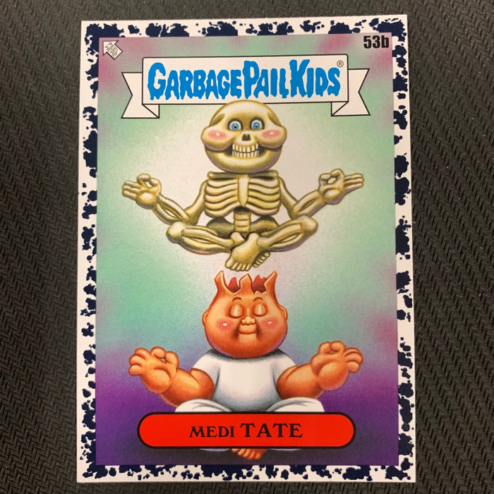 Garbage Pail Kids - 35th Anniversary 2020 - 053b - Medi Tate - Bruised Black Parallel Vintage Trading Card Singles Topps