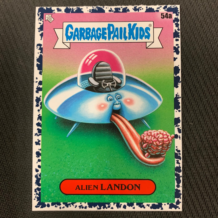 Garbage Pail Kids - 35th Anniversary 2020 - 054a - Alien Landon - Bruised Black Parallel Vintage Trading Card Singles Topps
