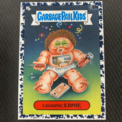 Garbage Pail Kids - 35th Anniversary 2020 - 057a - Eroding Ernie - Bruised Black Parallel Vintage Trading Card Singles Topps