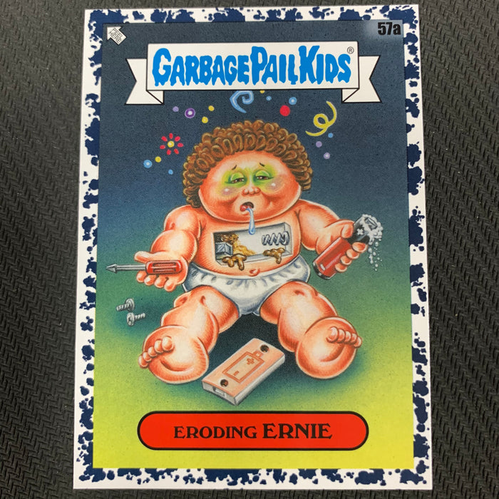 Garbage Pail Kids - 35th Anniversary 2020 - 057a - Eroding Ernie - Bruised Black Parallel Vintage Trading Card Singles Topps   