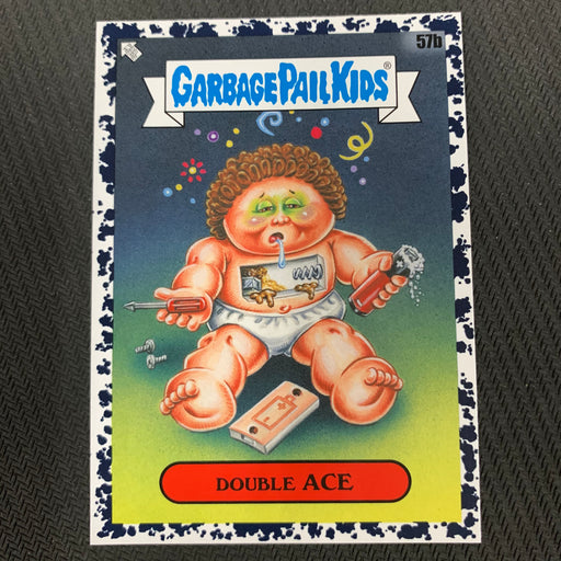 Garbage Pail Kids - 35th Anniversary 2020 - 057b - Double Ace - Bruised Black Parallel Vintage Trading Card Singles Topps
