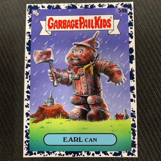 Garbage Pail Kids - 35th Anniversary 2020 - 059b - Earl Can - Bruised Black Parallel Vintage Trading Card Singles Topps