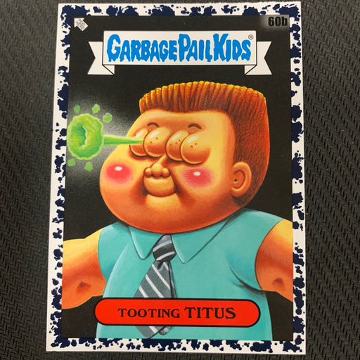 Garbage Pail Kids - 35th Anniversary 2020 - 060b - Tooting Titus - Bruised Black Parallel Vintage Trading Card Singles Topps
