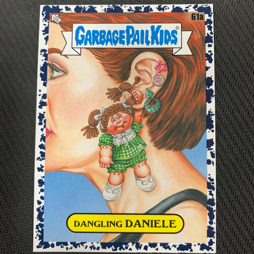 Garbage Pail Kids - 35th Anniversary 2020 - 061a - Dangling Daniele - Bruised Black Parallel Vintage Trading Card Singles Topps