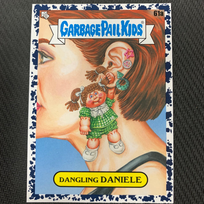 Garbage Pail Kids - 35th Anniversary 2020 - 061a - Dangling Daniele - Bruised Black Parallel Vintage Trading Card Singles Topps