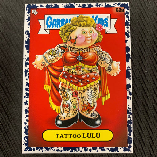 Garbage Pail Kids - 35th Anniversary 2020 - 062a - Tattoo Lulu - Bruised Black Parallel Vintage Trading Card Singles Topps