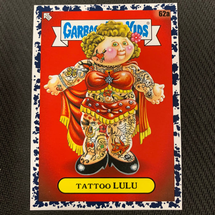 Garbage Pail Kids - 35th Anniversary 2020 - 062a - Tattoo Lulu - Bruised Black Parallel Vintage Trading Card Singles Topps   