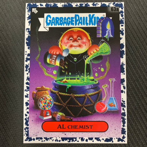 Garbage Pail Kids - 35th Anniversary 2020 - 063a - Al Chemist - Bruised Black Parallel Vintage Trading Card Singles Topps