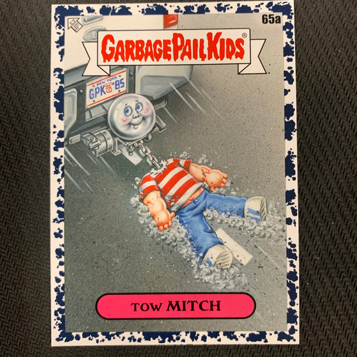 Garbage Pail Kids - 35th Anniversary 2020 - 065a - Tow Mitch - Bruised Black Parallel Vintage Trading Card Singles Topps   