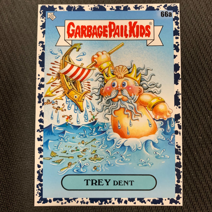 Garbage Pail Kids - 35th Anniversary 2020 - 066a - Trey Dent - Bruised Black Parallel Vintage Trading Card Singles Topps