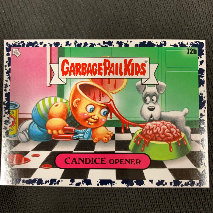 Garbage Pail Kids - 35th Anniversary 2020 - 072b - Candice Opener - Bruised Black Parallel Vintage Trading Card Singles Topps   