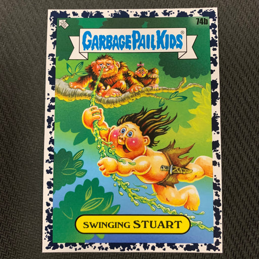 Garbage Pail Kids - 35th Anniversary 2020 - 074b - Swinging Stuart - Bruised Black Parallel Vintage Trading Card Singles Topps
