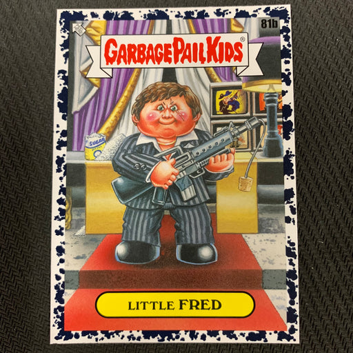 Garbage Pail Kids - 35th Anniversary 2020 - 081b - Little Fred - Bruised Black Parallel Vintage Trading Card Singles Topps   