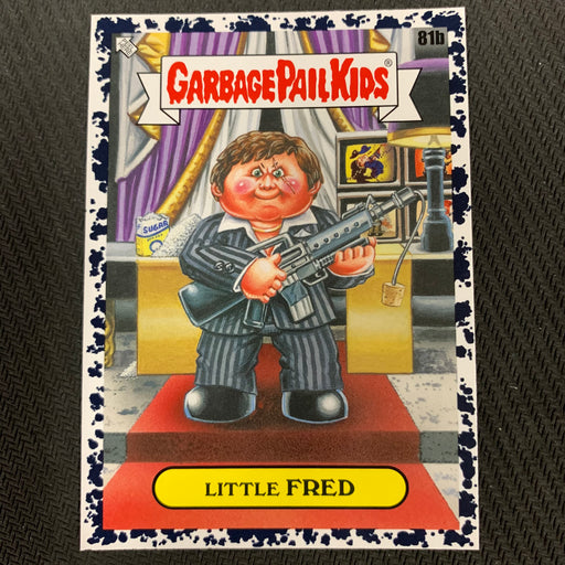 Garbage Pail Kids - 35th Anniversary 2020 - 081b - Little Fred - Bruised Black Parallel Vintage Trading Card Singles Topps
