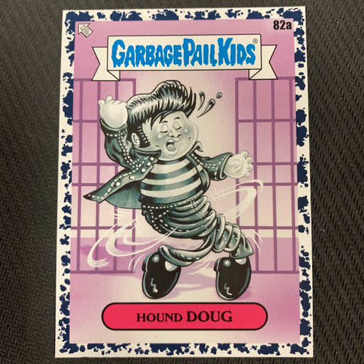 Garbage Pail Kids - 35th Anniversary 2020 - 082a - Hound Dog - Bruised Black Parallel Vintage Trading Card Singles Topps   