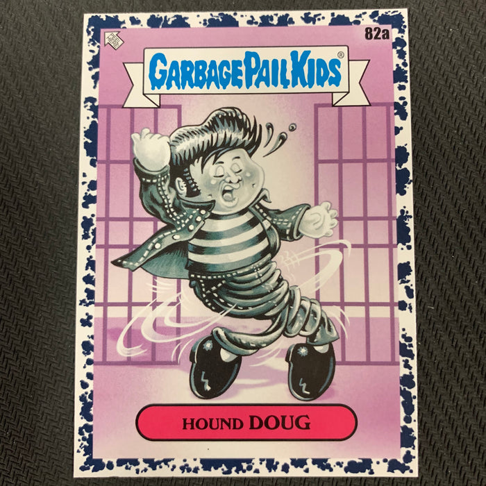 Garbage Pail Kids - 35th Anniversary 2020 - 082a - Hound Dog - Bruised Black Parallel Vintage Trading Card Singles Topps