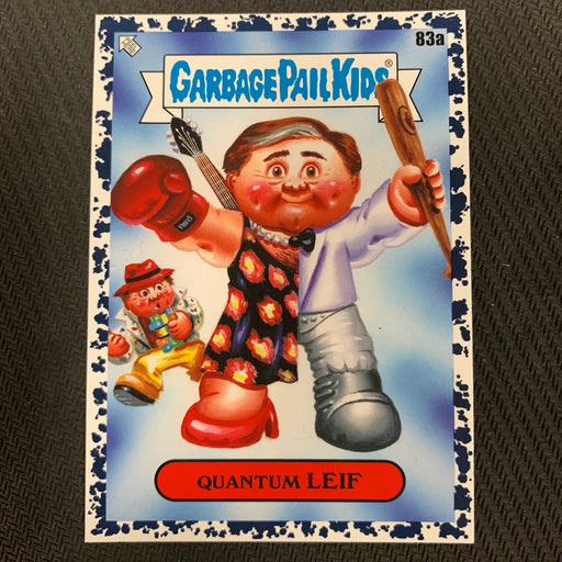 Garbage Pail Kids - 35th Anniversary 2020 - 083a - Quantum Leif - Bruised Black Parallel Vintage Trading Card Singles Topps