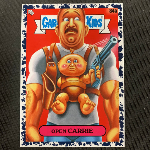 Garbage Pail Kids - 35th Anniversary 2020 - 084a - Open Carrie - Bruised Black Parallel Vintage Trading Card Singles Topps   