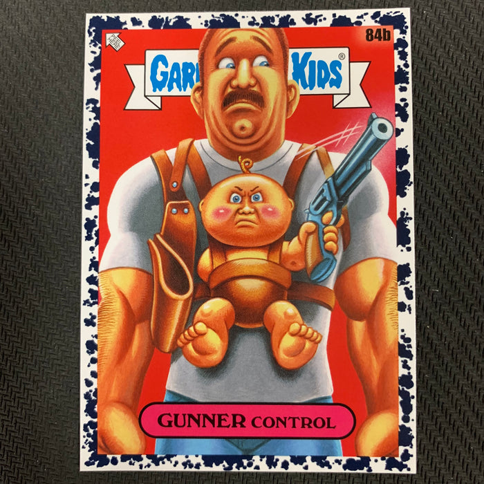 Garbage Pail Kids - 35th Anniversary 2020 - 084b - Gunner Control - Bruised Black Parallel Vintage Trading Card Singles Topps