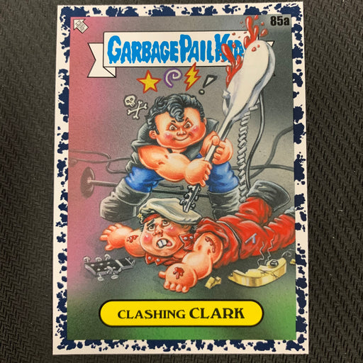 Garbage Pail Kids - 35th Anniversary 2020 - 085a - Clashing Clark - Bruised Black Parallel Vintage Trading Card Singles Topps   