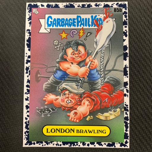 Garbage Pail Kids - 35th Anniversary 2020 - 085b - London Brawling - Bruised Black Parallel Vintage Trading Card Singles Topps