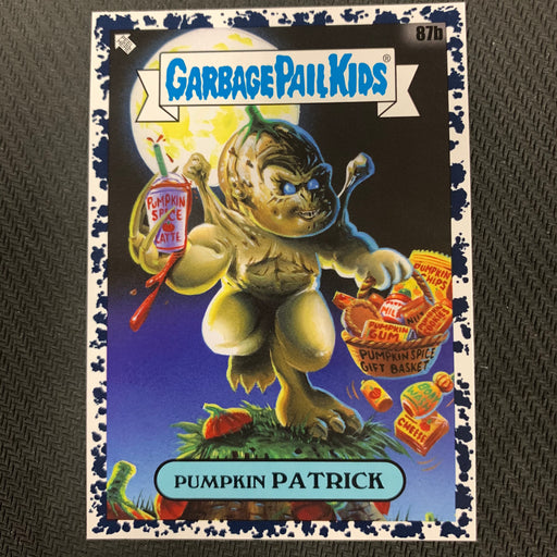 Garbage Pail Kids - 35th Anniversary 2020 - 087b - Pumpkin Patrick - Bruised Black Parallel Vintage Trading Card Singles Topps   