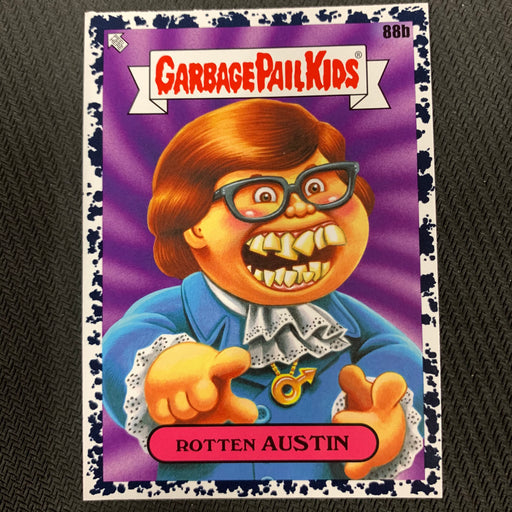 Garbage Pail Kids - 35th Anniversary 2020 - 088b - Rotten Austin - Bruised Black Parallel Vintage Trading Card Singles Topps