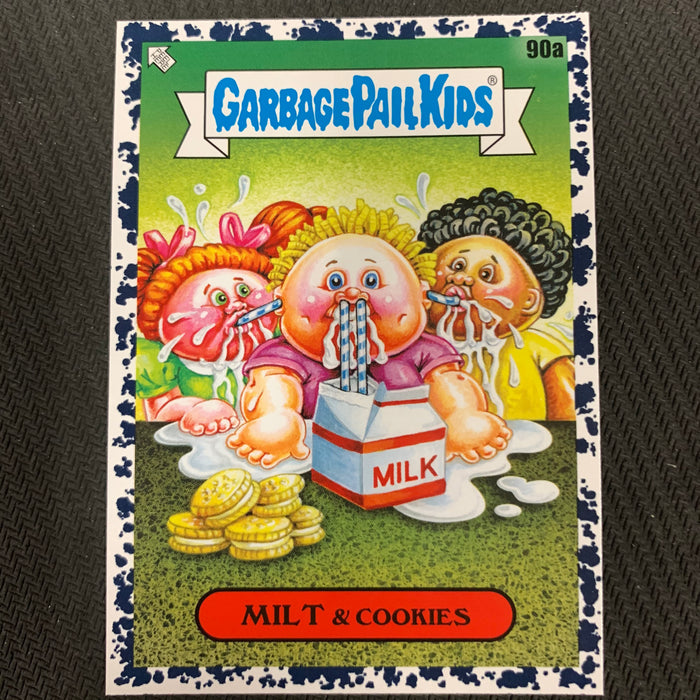 Garbage Pail Kids - 35th Anniversary 2020 - 090a - Milt & Cookies - Bruised Black Parallel Vintage Trading Card Singles Topps