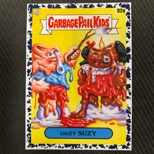 Garbage Pail Kids - 35th Anniversary 2020 - 092a - Oozy Suzy - Bruised Black Parallel Vintage Trading Card Singles Topps