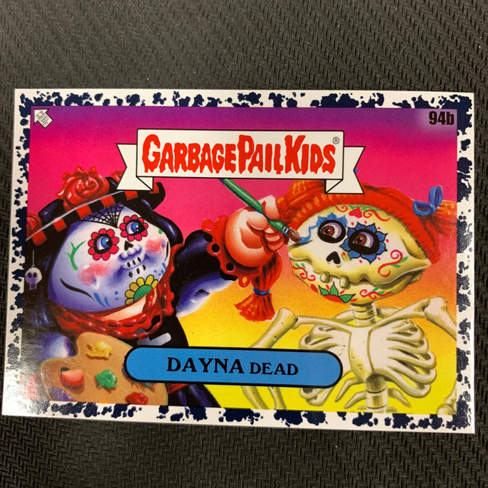 Garbage Pail Kids - 35th Anniversary 2020 - 094b - Dayna Dead - Bruised Black Parallel Vintage Trading Card Singles Topps