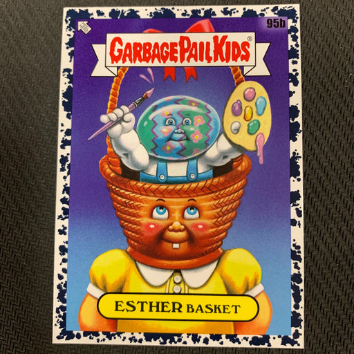 Garbage Pail Kids - 35th Anniversary 2020 - 095b - Esther Basket - Bruised Black Parallel Vintage Trading Card Singles Topps   