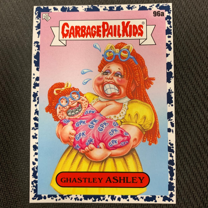 Garbage Pail Kids - 35th Anniversary 2020 - 096a - Ghastley Ashely - Bruised Black Parallel Vintage Trading Card Singles Topps