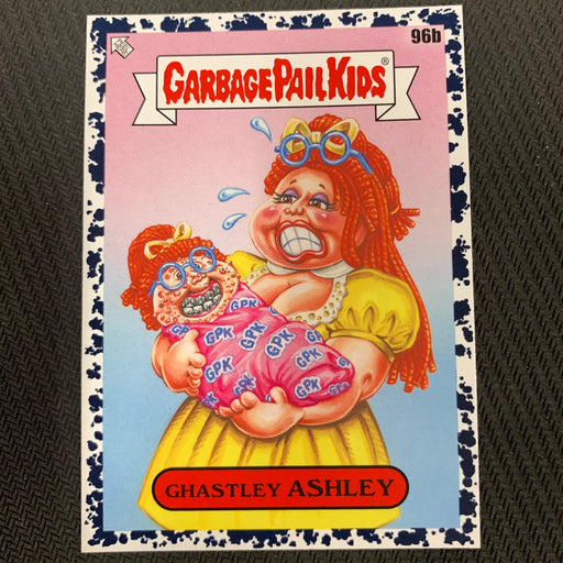 Garbage Pail Kids - 35th Anniversary 2020 - 096b - Ghastley Ashley - Bruised Black Parallel Vintage Trading Card Singles Topps