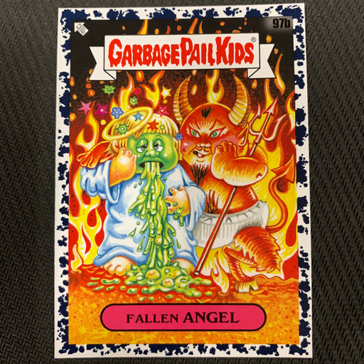 Garbage Pail Kids - 35th Anniversary 2020 - 097b - Fallen Angel - Bruised Black Parallel Vintage Trading Card Singles Topps