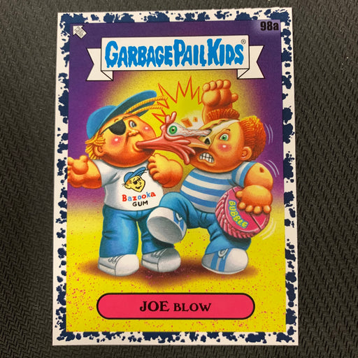 Garbage Pail Kids - 35th Anniversary 2020 - 098a - Joe Blow - Bruised Black Parallel Vintage Trading Card Singles Topps   