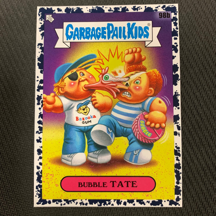 Garbage Pail Kids - 35th Anniversary 2020 - 098b - Bubble Tate - Bruised Black Parallel Vintage Trading Card Singles Topps
