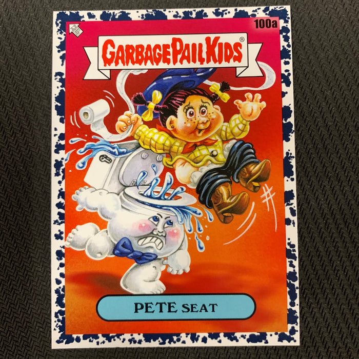 Garbage Pail Kids - 35th Anniversary 2020 - 100a - Pete Seat - Bruised Black Parallel Vintage Trading Card Singles Topps
