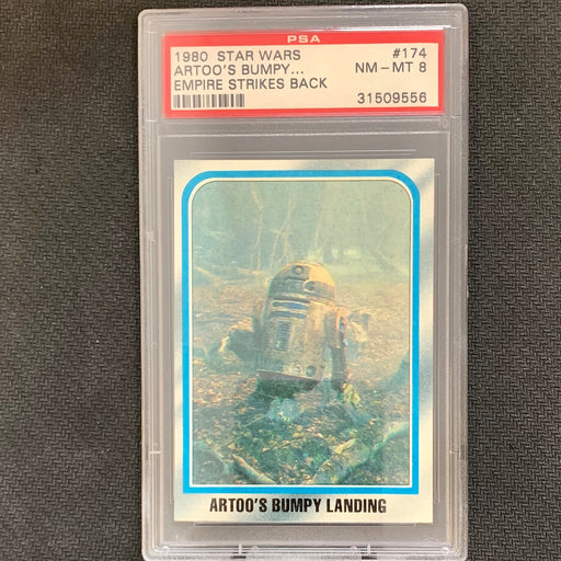 Star Wars  - Empire Strikes Back 1980 - 174 - PSA 8 Vintage Trading Card Singles Topps   