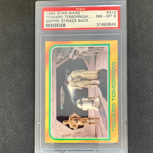 Star Wars  - Empire Strikes Back 1980 - 312 - PSA 8 Vintage Trading Card Singles Topps   