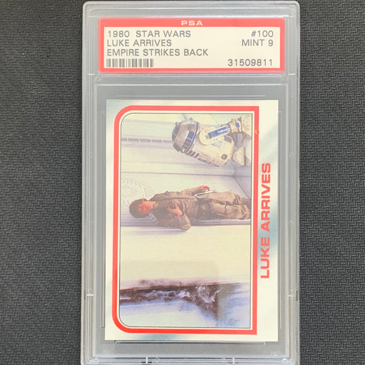 Star Wars  - Empire Strikes Back 1980 - 100 - PSA 9 Vintage Trading Card Singles Topps   
