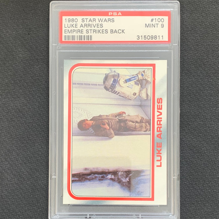 Star Wars  - Empire Strikes Back 1980 - 100 - PSA 9 Vintage Trading Card Singles Topps