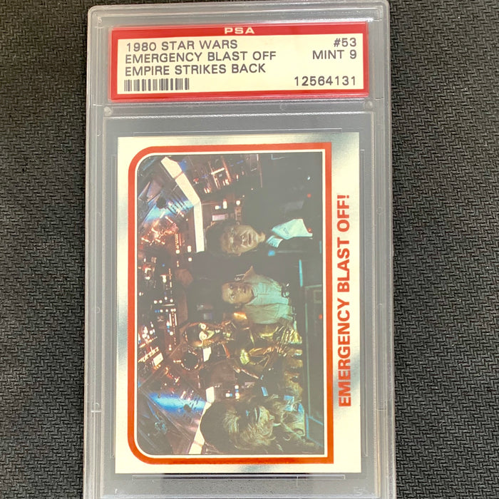 Star Wars  - Empire Strikes Back 1980 - 053 - PSA 9 Vintage Trading Card Singles Topps