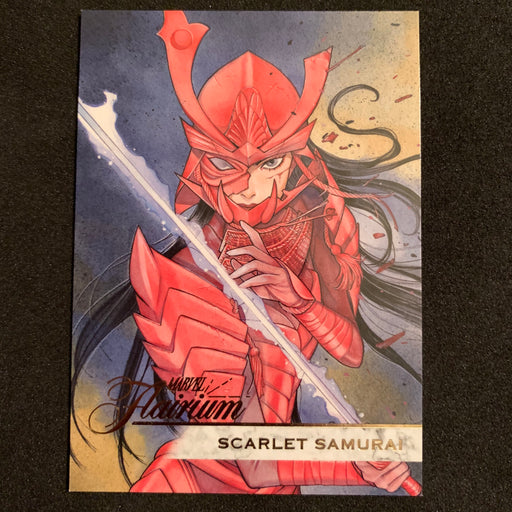 Marvel Flair 19 - 106 - Scarlet Samurai Vintage Trading Card Singles Upper Deck   