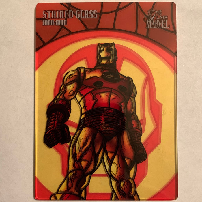 Marvel Flair 19 - SGP-01 16/20 - Iron Man Vintage Trading Card Singles Upper Deck