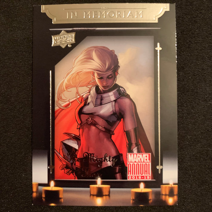 Marvel Annual 2018-19 - IM-2 - The Mighty Thor Vintage Trading Card Singles Upper Deck   
